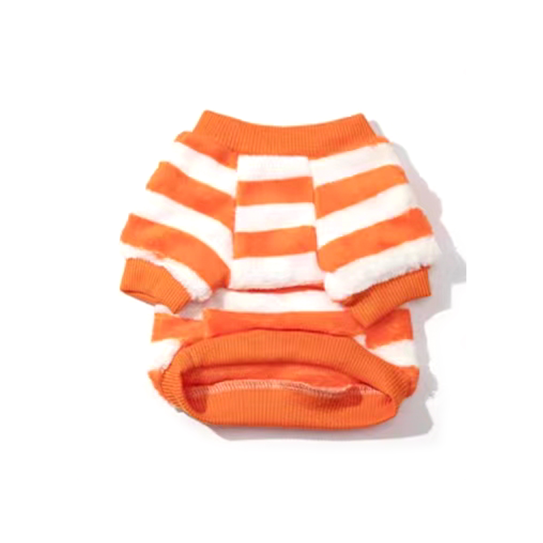 city-barker_Strip T-shirts Orange Back